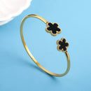 Bracelete Luxuoso Unissex Five-Leaf Flower